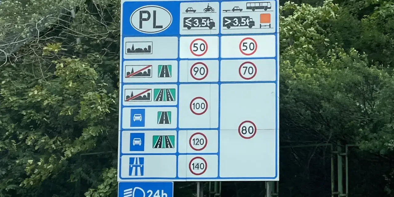 Limity prędkości na autostradach: ile można jechać? [Aktualne 2024]