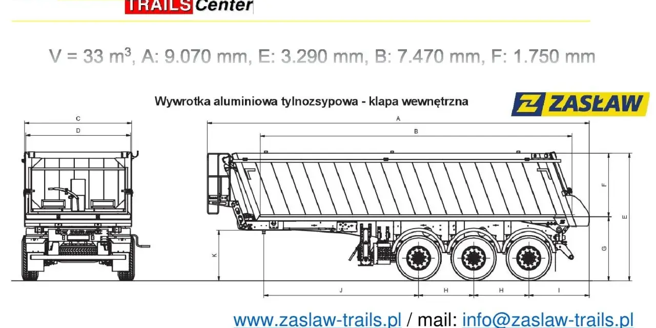 Ile m³ mieści standardowa naczepa ciężarowa? Poznaj fakty
