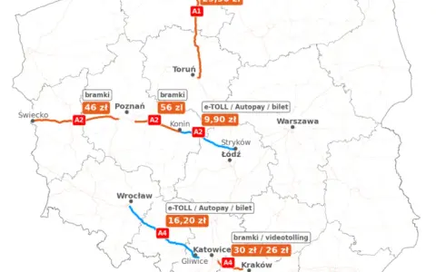 Autostrada A4: Płatne i darmowe odcinki wszystko, co musisz wiedzieć