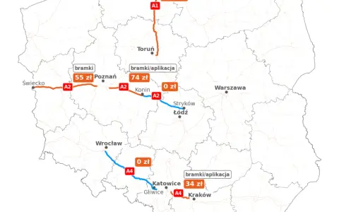 Płatności za autostrady w Polsce: e-TOLL, bramki, aplikacje przewodnik