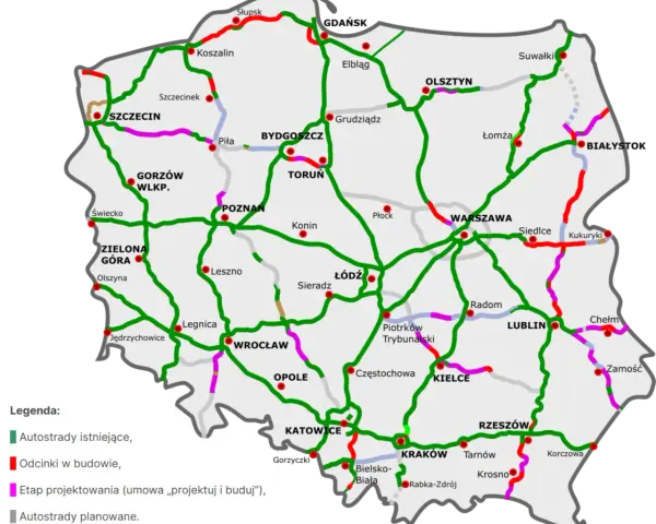 Autostrada A1: Płatne i darmowe odcinki co musisz wiedzieć (2025)