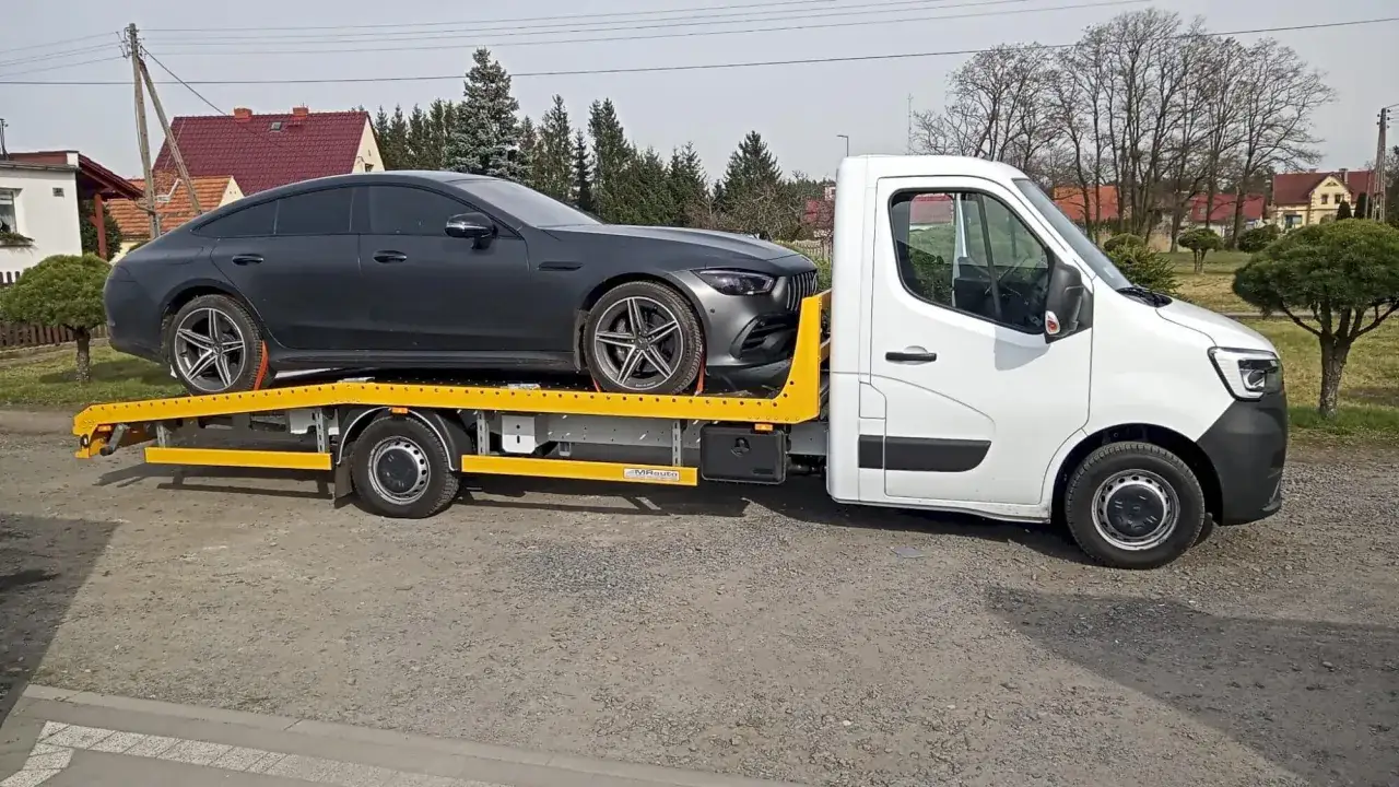 laweta holowanie samochodu automatyczna skrzynia biegów
