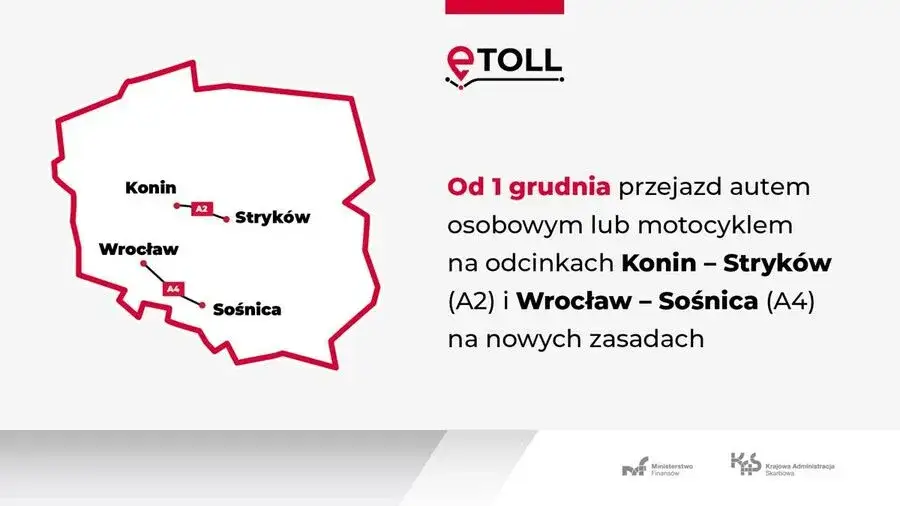 Metody płatności autostrada A2 e-TOLL