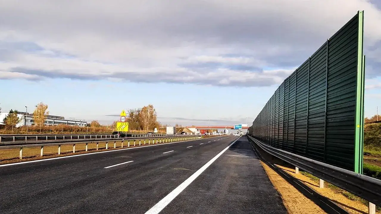 Autostrada A1 Częstochowa nowa nawierzchnia betonowa